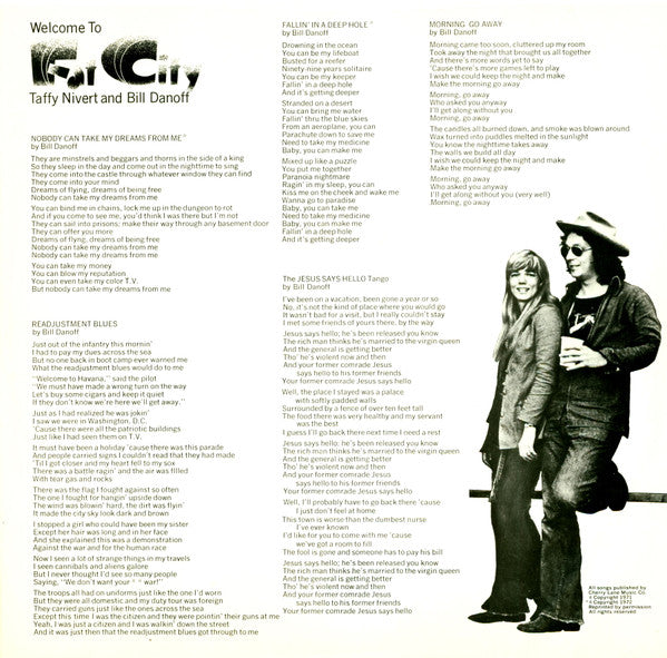 Fat City : Welcome To Fat City (LP, Album)