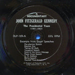John F. Kennedy : The Presidential Years (1960-1963) (LP, Album, Mono)