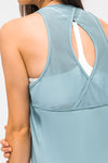 Yoga Cut Out Back Sports Tank Top