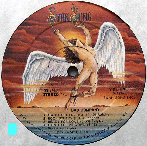 Bad Company (3) : Bad Company (LP, Album, PR,)