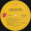 The Rolling Stones : It's Only Rock 'N Roll (LP, Album, PR )