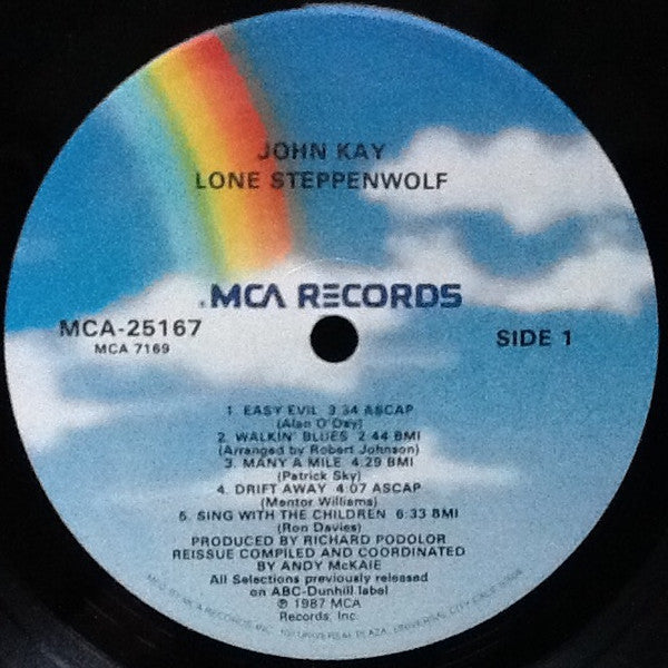 John Kay : Lone Steppenwolf (LP, Comp)