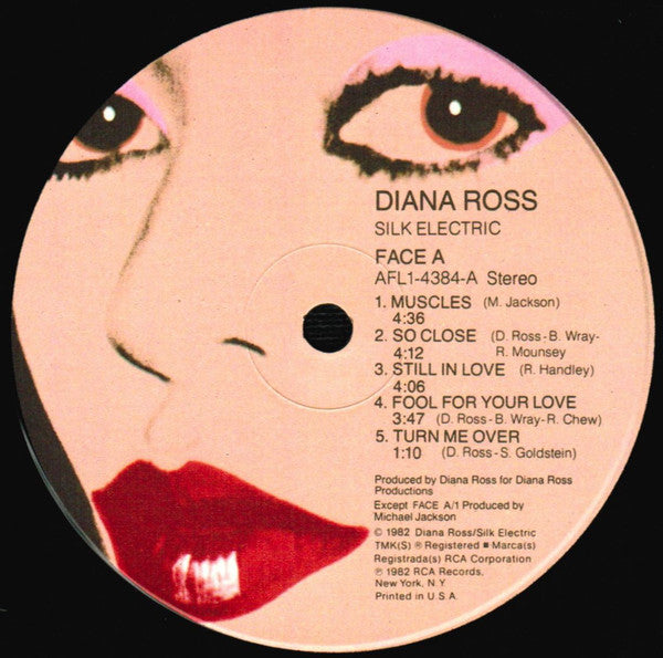 Diana Ross - Silk Electric (LP, Album, Gat) (Very Good Plus (VG+))