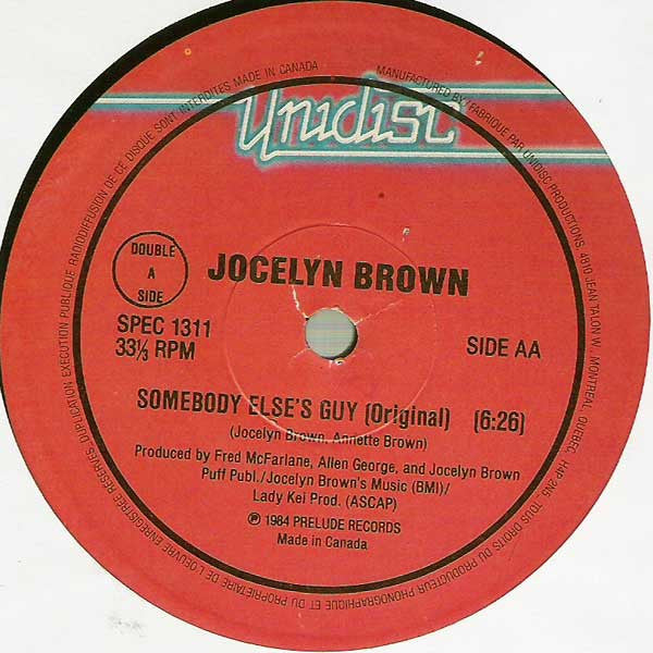 Debbie Jacobs / Jocelyn Brown : Don't You Want My Love / Under Cover Lover / Somebody Else's Guy (12", Maxi, Red)