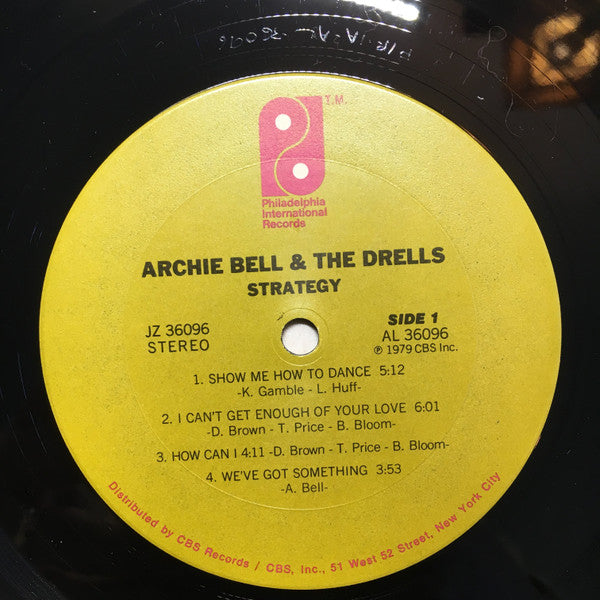 Archie Bell & The Drells : Strategy (LP, Album)
