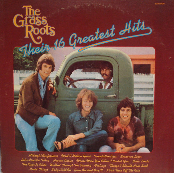The Grass Roots : Their 16 Greatest Hits (LP, Comp, RP, Ter)