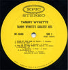 Tammy Wynette : Tammy's Greatest Hits (LP, Comp, Pit)