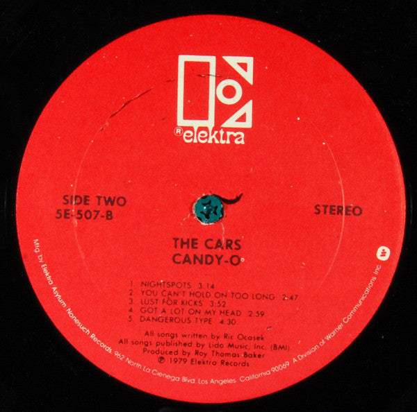 The Cars : Candy-O (LP, Album)