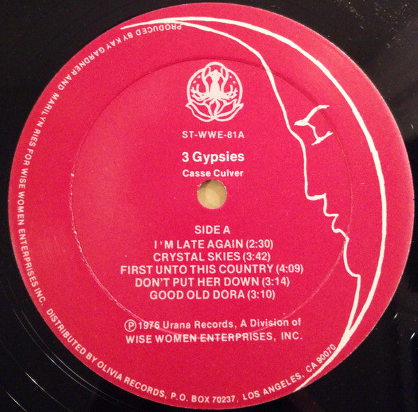 Casse Culver : 3 Gypsies (LP, Album)