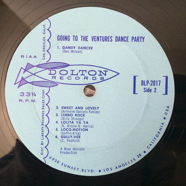 The Ventures : Going To The Ventures Dance Party! (LP, Mono)