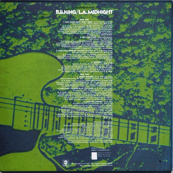 B.B. King : L.A. Midnight (LP, Album)