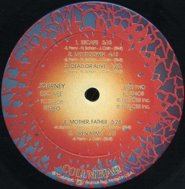 Journey : Escape (LP, Album, Ter)