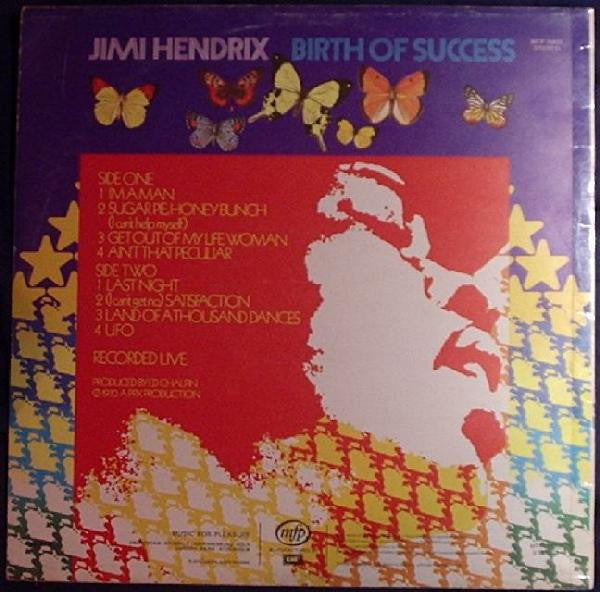 Jimi Hendrix : Birth Of Success (LP, Album, RE)