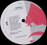Bardeux : I Love To Bass (12")