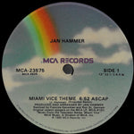 Jan Hammer : Miami Vice Theme (12", Glo)