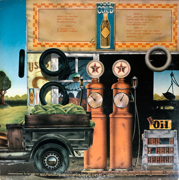 The Allman Brothers Band : Wipe The Windows, Check The Oil, Dollar Gas (2xLP, Album, Jac)