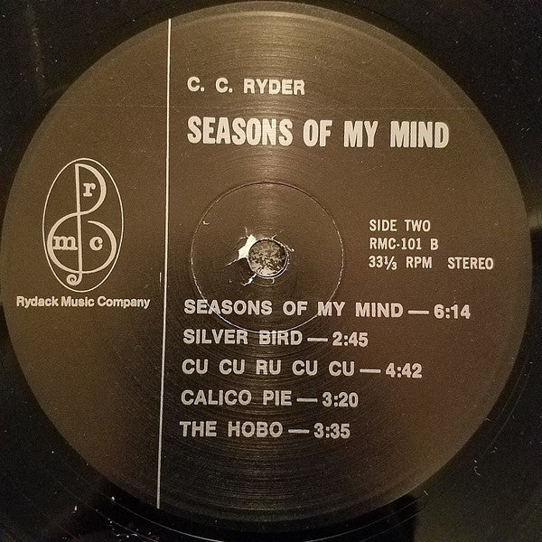 C.C. Ryder (2) : Seasons Of My Mind (LP)