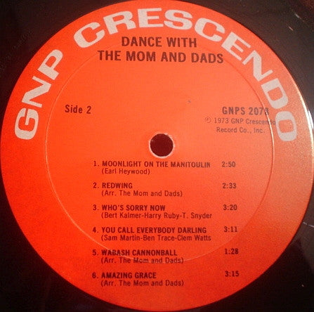 The Mom And Dads : Dance With The Mom And Dads (LP, Album)