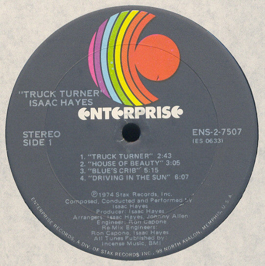 Isaac Hayes : Truck Turner (Original Soundtrack) (2xLP, Album, Gat)