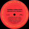 Barbra Streisand : Barbra Streisand's Greatest Hits - Volume 2 (LP, Comp, RP, Ter)