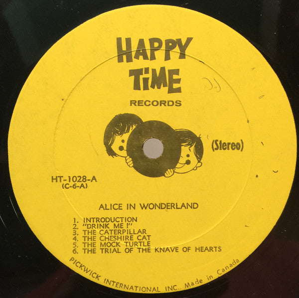 Choo Choo Players : Alice In Wonderland & Alice Through The Looking Glass (LP, Album, Mono)