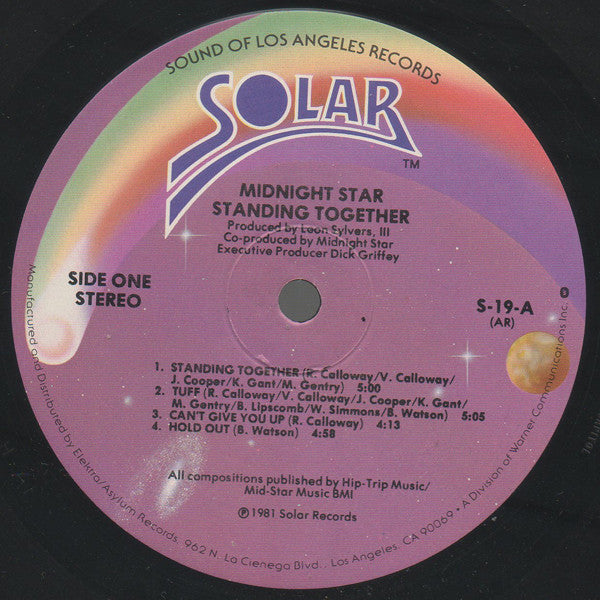 Midnight Star : Standing Together (LP, Album)