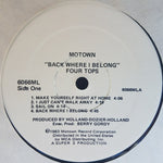 Four Tops : Back Where I Belong (LP, Album, Promo)