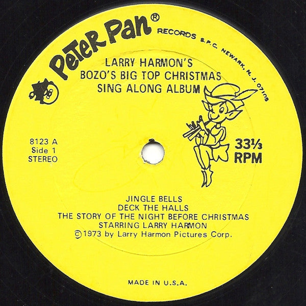 Larry Harmon : Bozo's Christmas Sing Along (LP, Album)