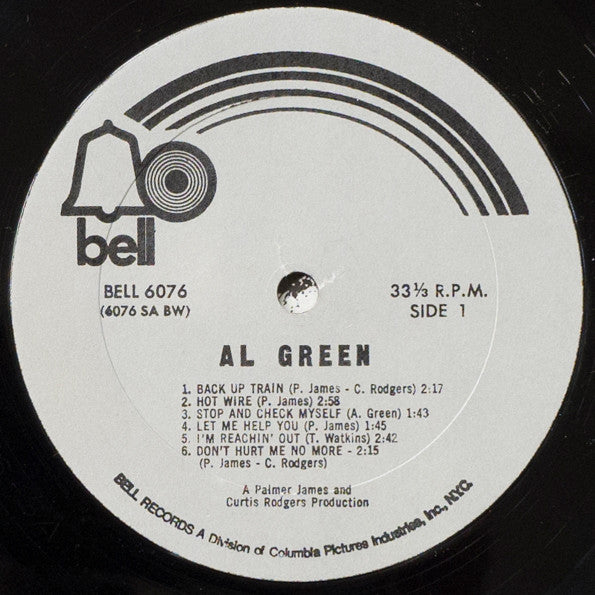 Al Green : Al Green (LP, Album, RE, Bes)