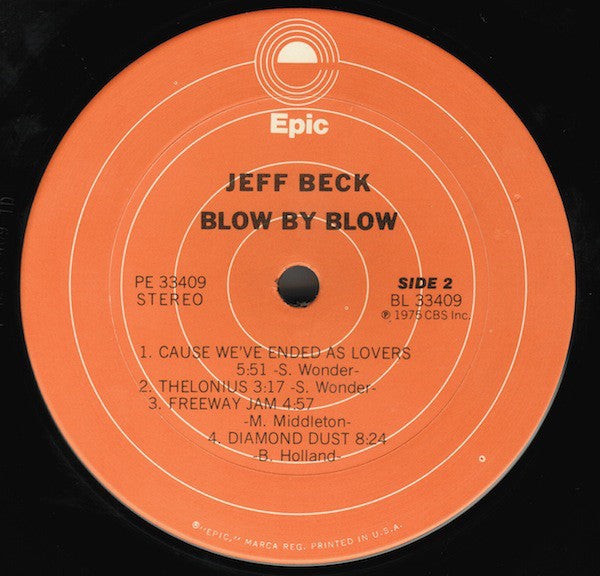 Jeff Beck : Blow By Blow (LP, Album, San)