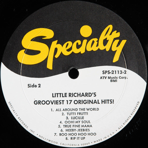 Little Richard : Little Richard's Grooviest 17 Original Hits! (LP, Comp, RE)
