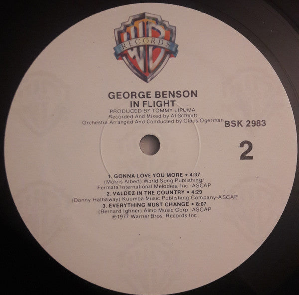 George Benson : In Flight (LP, Album, Gat)