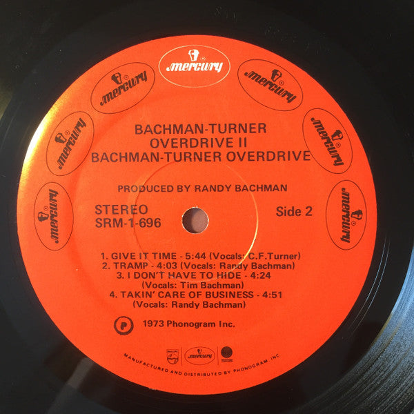 Bachman-Turner Overdrive : Bachman-Turner Overdrive II (LP, Album, PR )