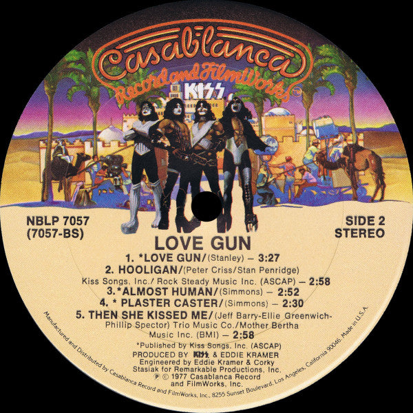 Kiss : Love Gun (LP, Album, Ter)