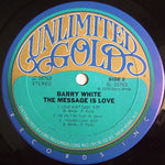 Barry White : The Message Is Love (LP, Album)