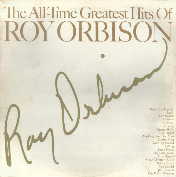 Roy Orbison : The All-Time Greatest Hits Of Roy Orbison (2xLP, Comp, Gat)
