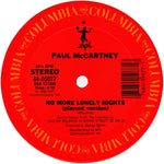 Paul McCartney : No More Lonely Nights (12", Single)