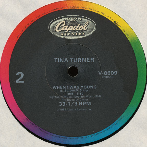 Tina Turner : Better Be Good To Me (Extended Version) (12", Single)