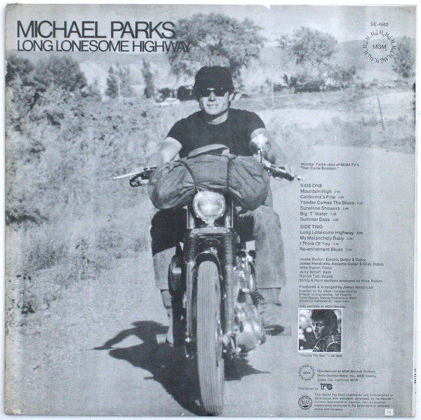 Michael Parks (3) : Long Lonesome Highway (LP, Album, Club, Cap)