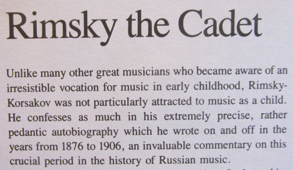 Nikolai Rimsky-Korsakov : Scheherazade (LP, Album)