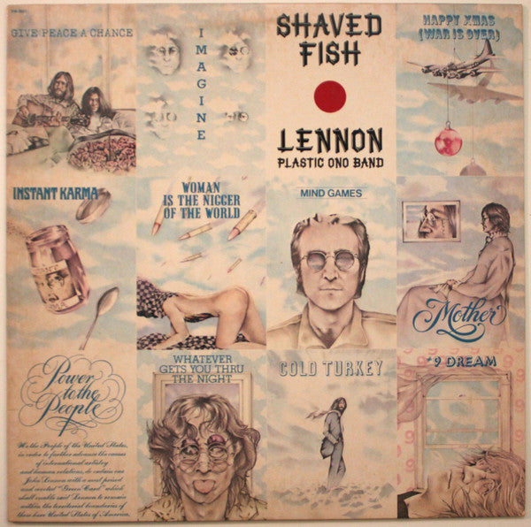 John Lennon / The Plastic Ono Band : Shaved Fish (LP, Comp, RE, Jac)