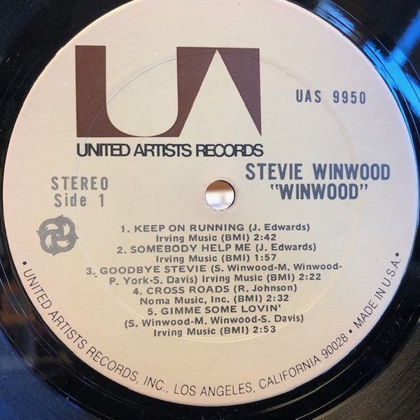 Steve Winwood : Winwood (2xLP, Comp, Ter)