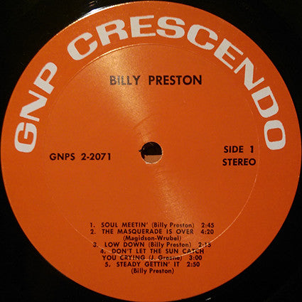 Billy Preston : The Original Billy Preston/Soul'd Out (2xLP, Comp)