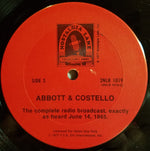 Abbott & Costello : Abbott & Costello: The Radio Treasury/First Edition (2xLP)