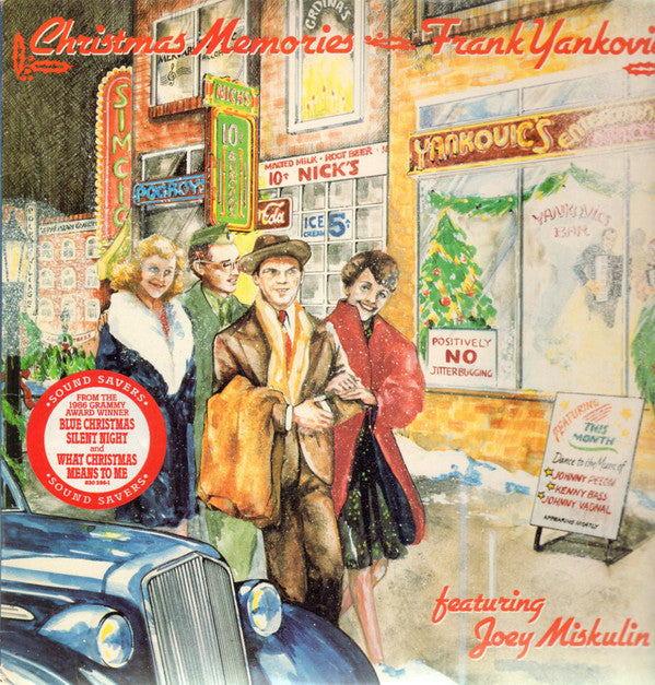 Frank Yankovic : Christmas Memories (LP, Promo)