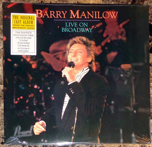 Barry Manilow : Live On Broadway (2xLP, Gat)