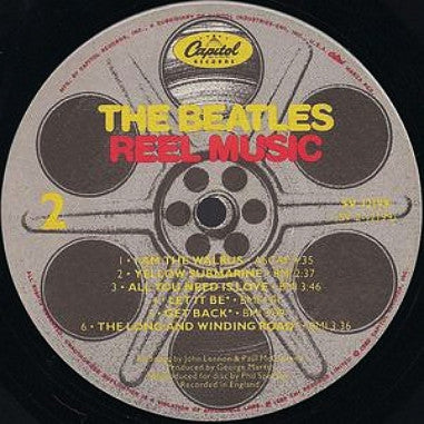The Beatles : Reel Music (LP, Comp, Jac)