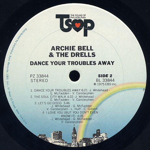 Archie Bell & The Drells : Dance Your Troubles Away (LP, Album)