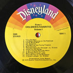Larry Groce And The Disneyland Children's Sing-Along Chorus : Disney's Children's Favorites Volume I (LP, RE, PRC)
