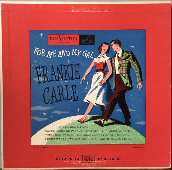 Frankie Carle : For Me And My Gal  (10", Album)